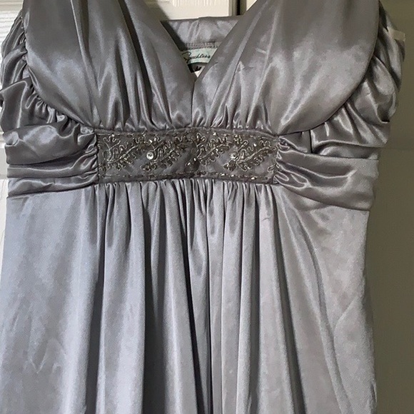 Silver Dress Size M - Picture 4 of 5